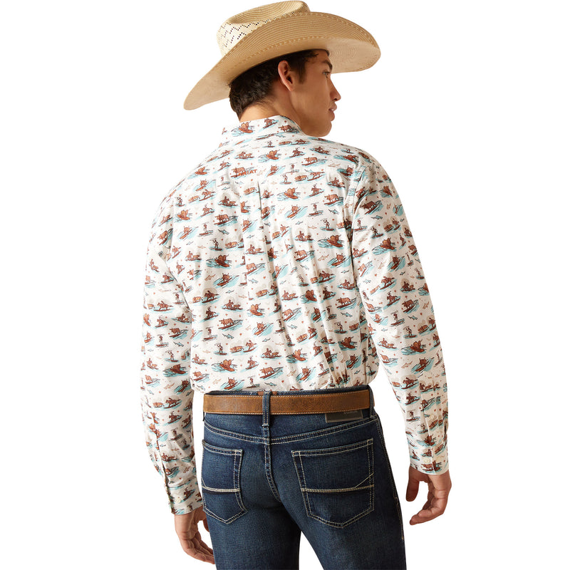 Load image into Gallery viewer, 10044019 - Ariat Wrinkle Resist  Stretch Classic Fit Shirt
