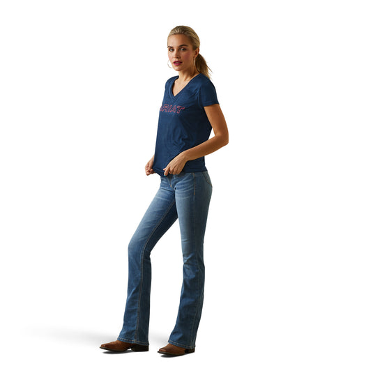 10043610 - Ariat Women's Laguna Logo Top