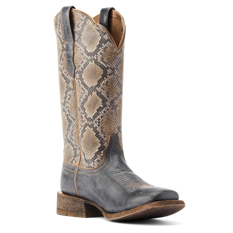 Load image into Gallery viewer, 10044406 - Ariat Women's Frontier Farrah Wide Square Toe Western Boot

