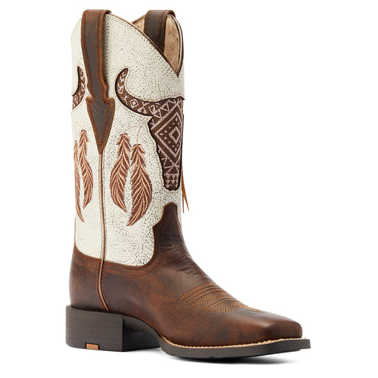 10044434 - Ariat Women's Round Up Southwest StretchFit Western Boot