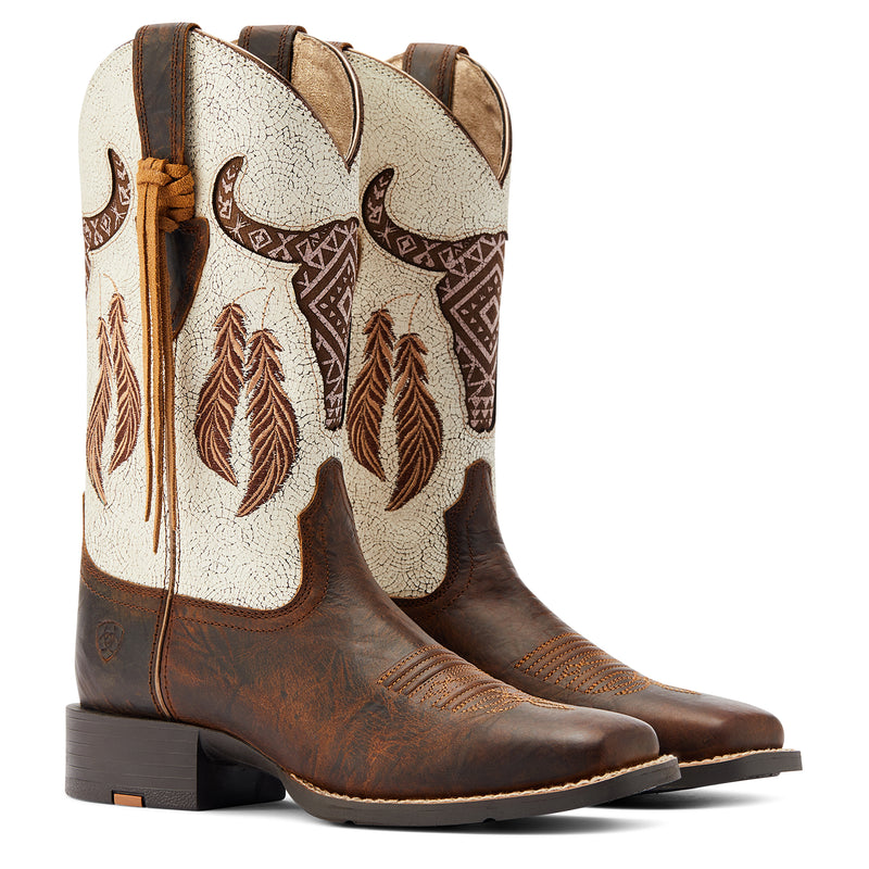 Load image into Gallery viewer, 10044434 - Ariat Women's Round Up Southwest StretchFit Western Boot
