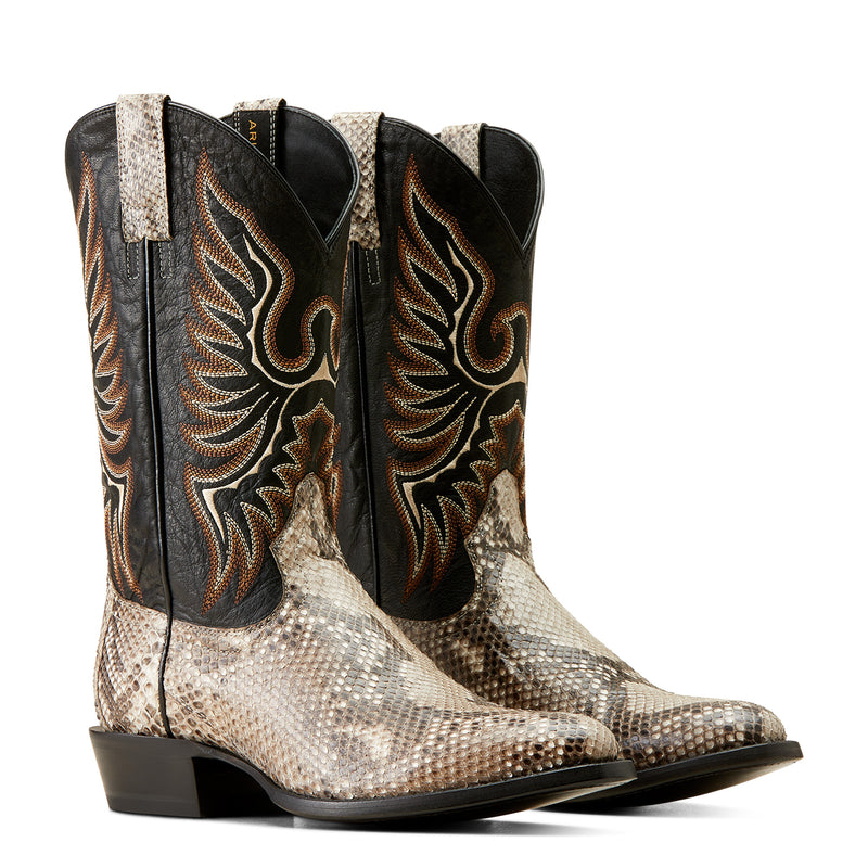 Load image into Gallery viewer, 10047082 - Ariat Men's Slick Natural Python Cowboy Boot
