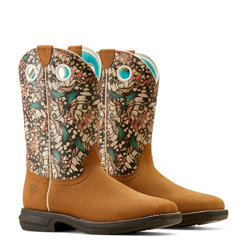 Load image into Gallery viewer, 10050917 - Ariat Women's Anthem Mila Square Toe Western Boot
