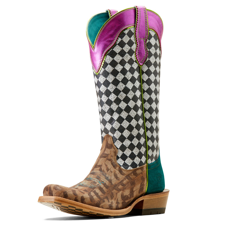 Load image into Gallery viewer, 10051022 - Ariat Women's Futurity Hashtag Cutter Toe Western Boot  Close Out
