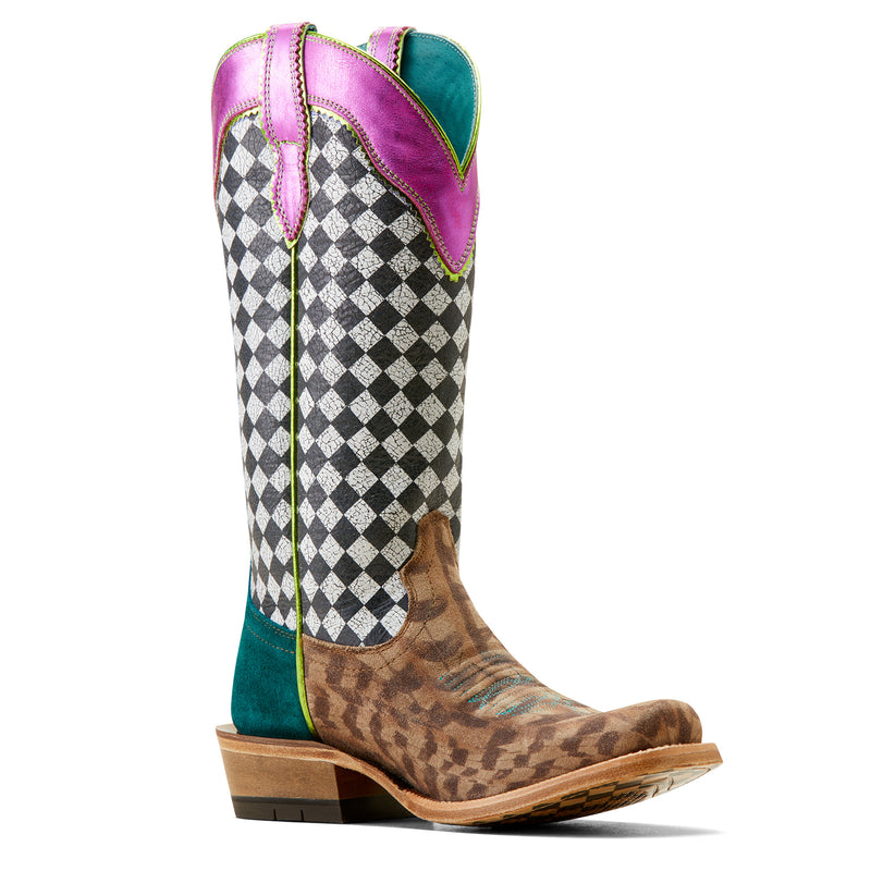Load image into Gallery viewer, 10051022 - Ariat Women's Futurity Hashtag Cutter Toe Western Boot  Close Out
