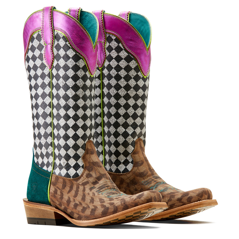 Load image into Gallery viewer, 10051022 - Ariat Women's Futurity Hashtag Cutter Toe Western Boot  Close Out
