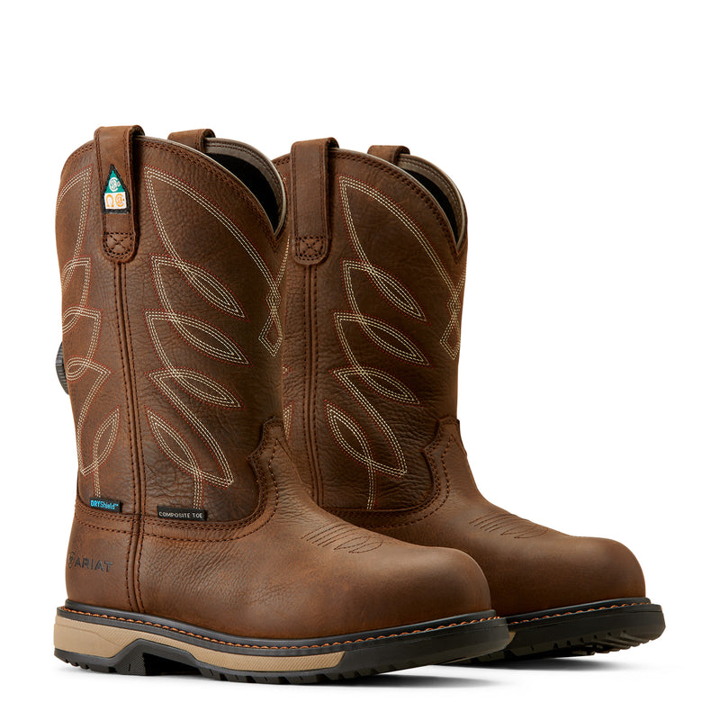 Load image into Gallery viewer, 10050831 - Ariat Women's Riveter Pull-On BOA CSA Waterproof Composite Toe Work Boot
