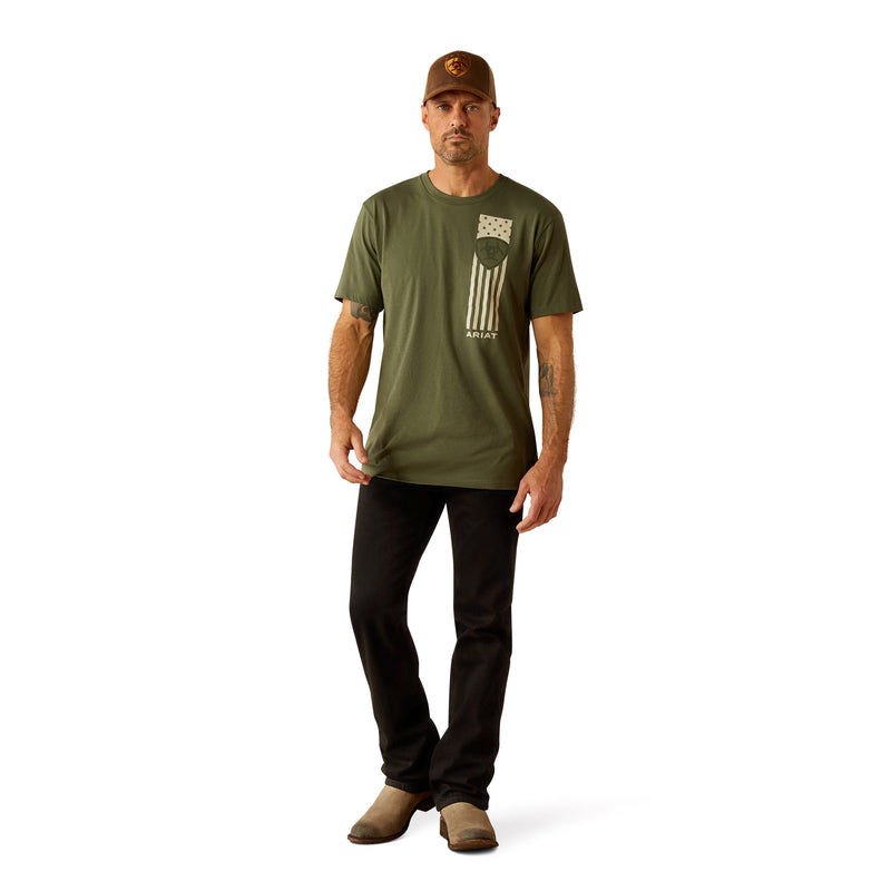 Load image into Gallery viewer, 10054833 - Ariat Men's Patriot Stripe T-Shirt

