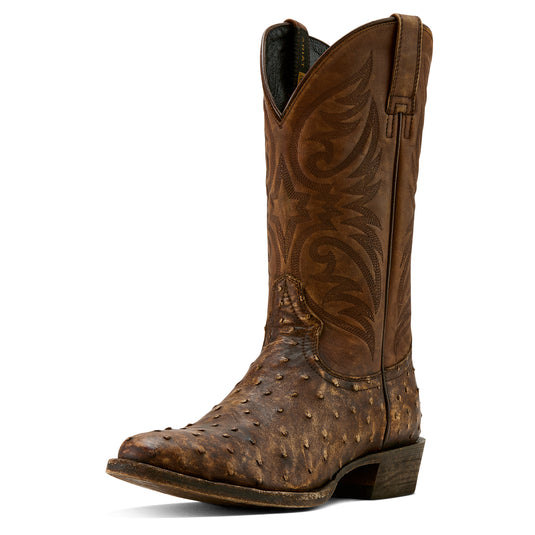 10058161 - Ariat Men's Vesper Full Quill Ostrich Cowboy Boot
