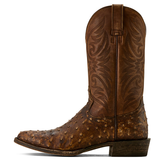10058161 - Ariat Men's Vesper Full Quill Ostrich Cowboy Boot