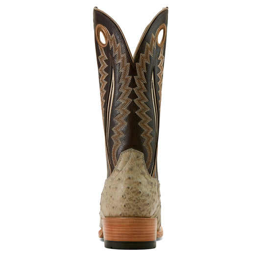 10058167 - Ariat Men's Futurity Outlaw Full Quill Ostrich Cowboy Boot