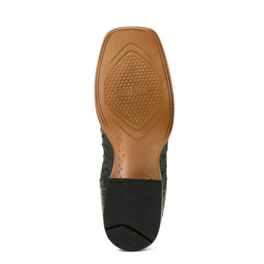 10058170 - Ariat Men's Drifter Full Quill Ostrich Cowboy Boot