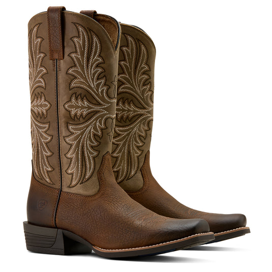 10061158 - Ariat Men's Hustler Narrow Cutter Toe Cowboy Boot