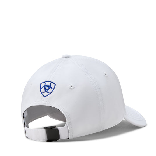 10061274 - Ariat White Performance Cap With Shield
