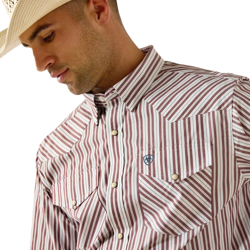 Load image into Gallery viewer, 10071033 - Ariat Men's Pro Series Trae Fitted Snap Shirt
