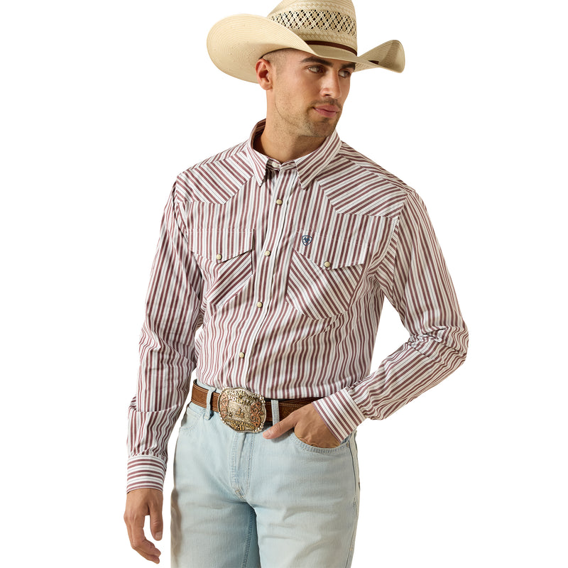 Load image into Gallery viewer, 10071033 - Ariat Men's Pro Series Trae Fitted Snap Shirt
