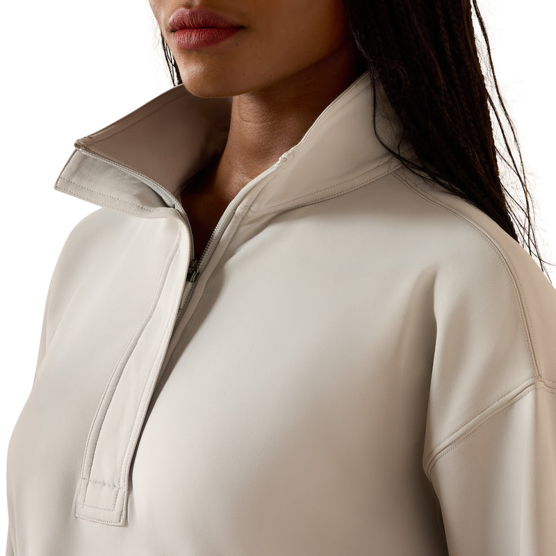 Load image into Gallery viewer, 10071258 - Ariat Women's Breeze Logo 1/2 Zip Sweatshirt
