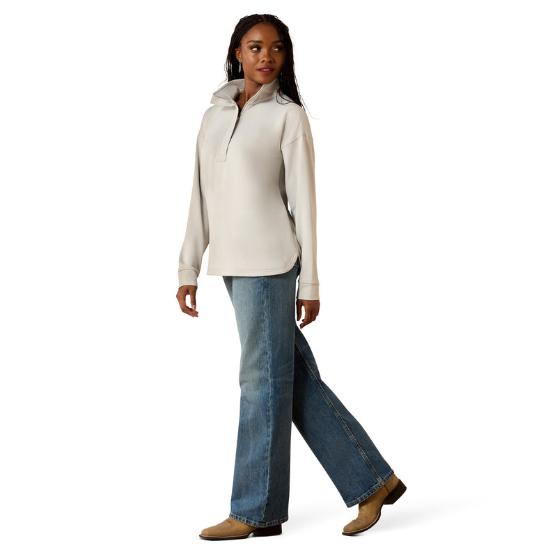 Load image into Gallery viewer, 10071258 - Ariat Women's Breeze Logo 1/2 Zip Sweatshirt
