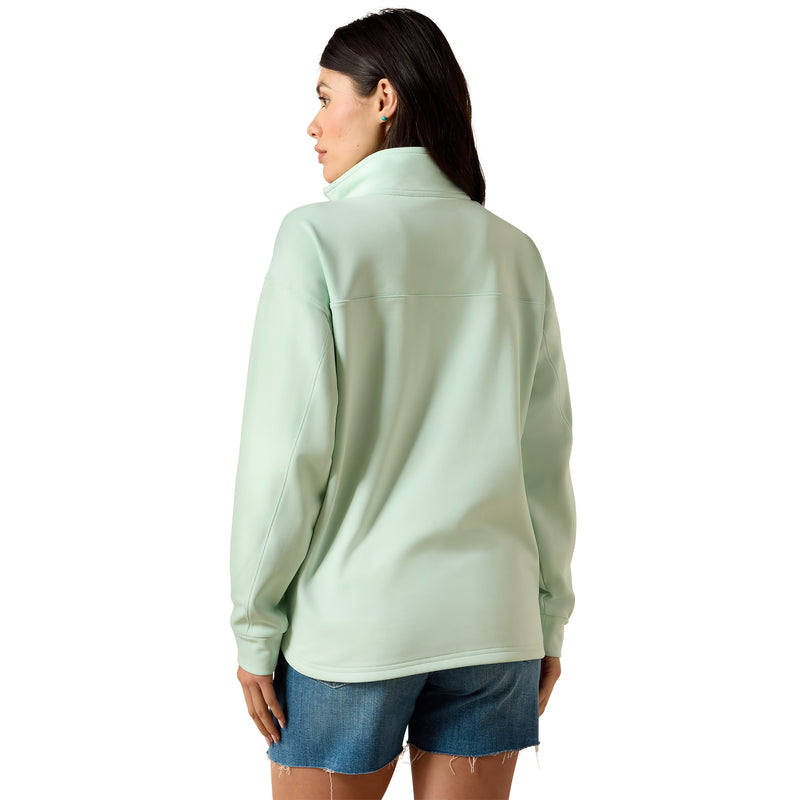 Load image into Gallery viewer, 10071259 - Ariat Women's Breeze Logo 1/2 Zip Sweatshirt
