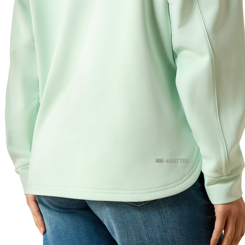 Load image into Gallery viewer, 10071259 - Ariat Women's Breeze Logo 1/2 Zip Sweatshirt
