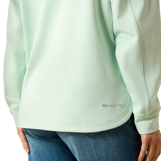 10071259 - Ariat Women's Breeze Logo 1/2 Zip Sweatshirt