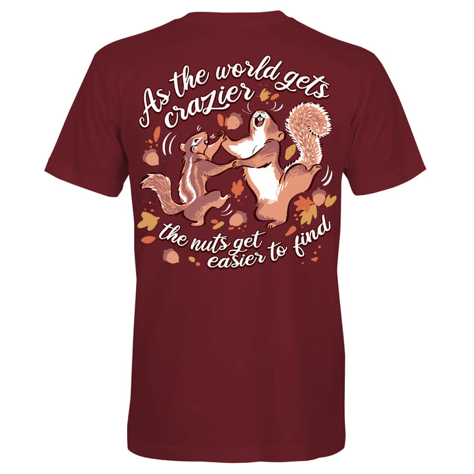S367 - Crazier Squirrels - Maroon