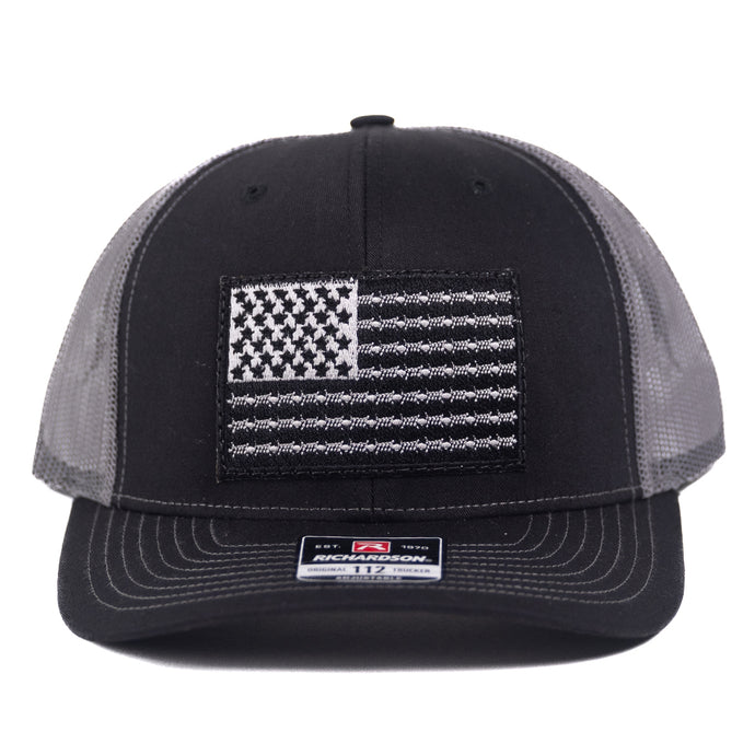 SA140 - Southern Addiction Barbed Wire Flag Black/Charcoal Cap