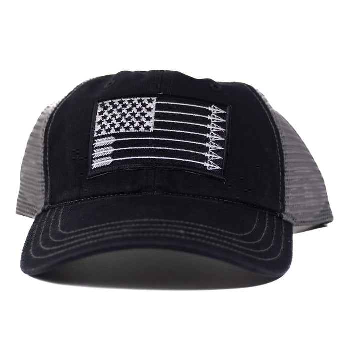 SA152 - Southern Addiction Arrow Flag Black/Charcoal Cap