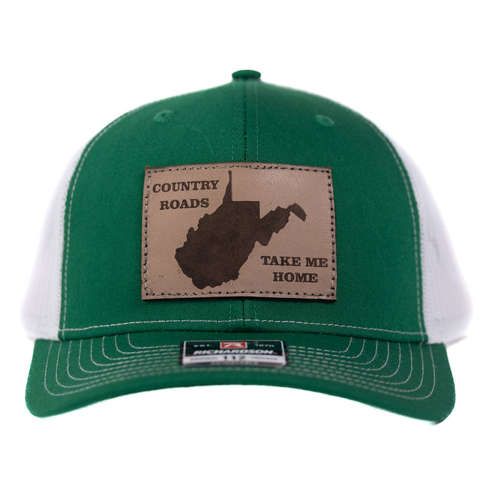 SA155 - Southern Addiction Country Roads  Kelly Green/White Cap