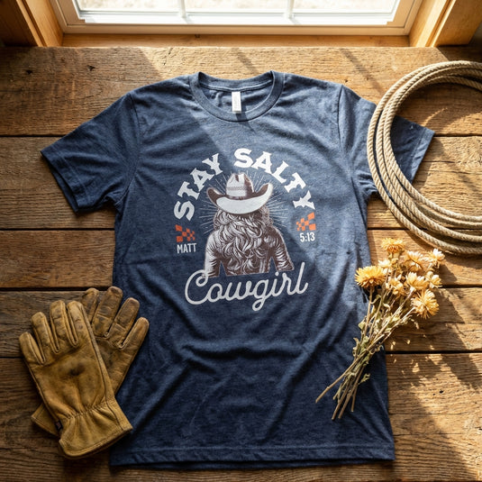 SBT 1 - Stay Salty Cowgirl T Shirt