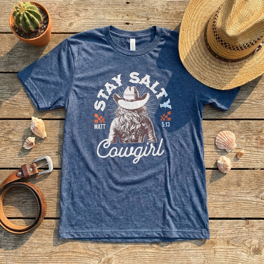 SBT 1 - Stay Salty Cowgirl T Shirt