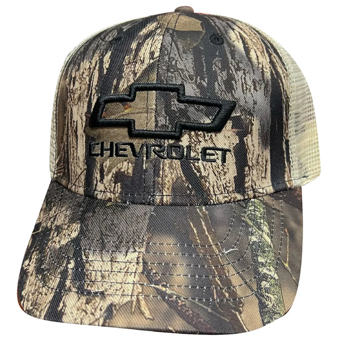 SCHVLC - Camo Chevy Mesh Cap