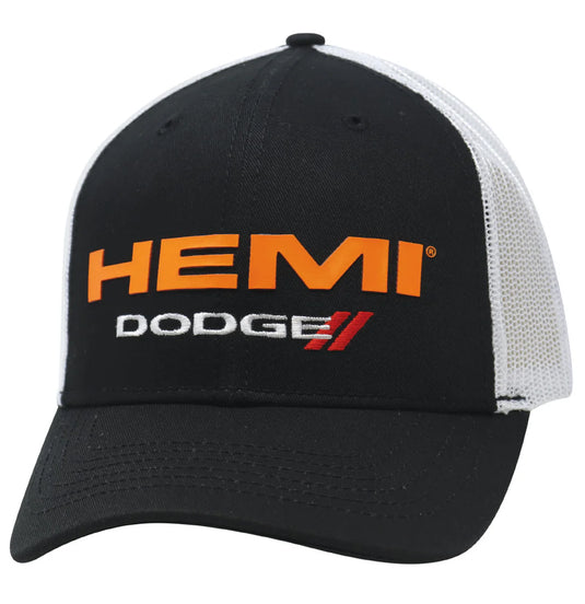 SDHMIBW - Hemi Dodge Black / White