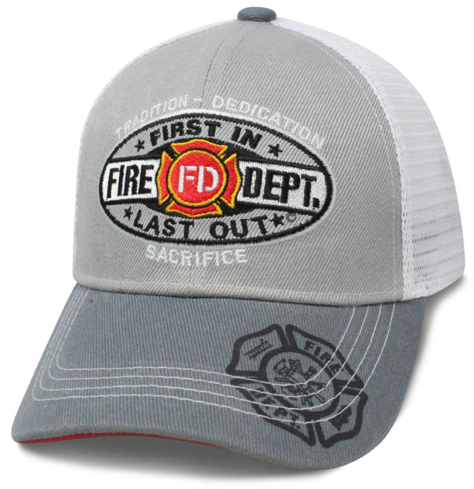 SFDTNG - Firefighter Tonal Gray Cap