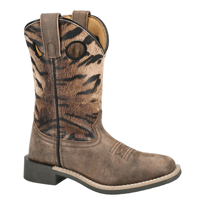 3404 C/Y - Smoky Mountain Children's Safari Tiger Print Boots