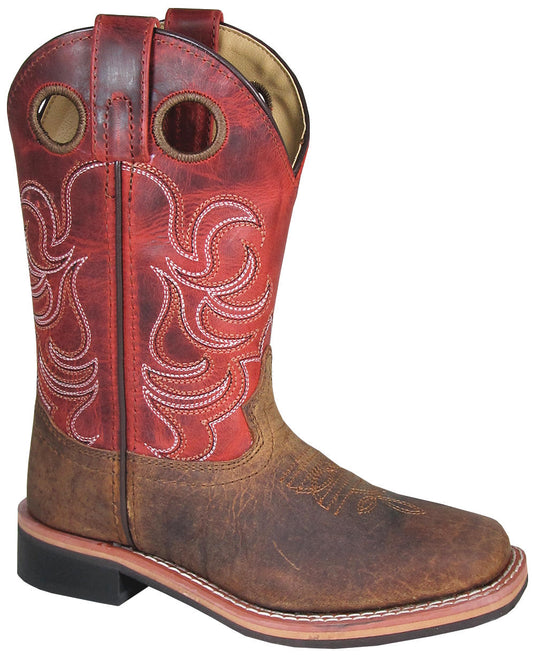 3919 C/Y - Smoky Mountain Children's Jesse Brown/Burnt Apple Boots