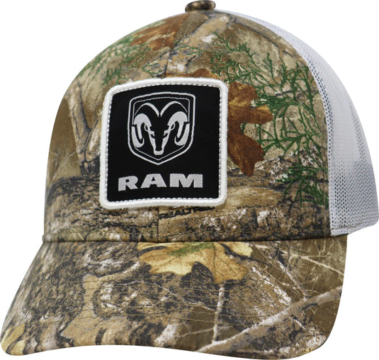 SRMPRTW - Ram Patch Realtree® w/White Mesh Cap