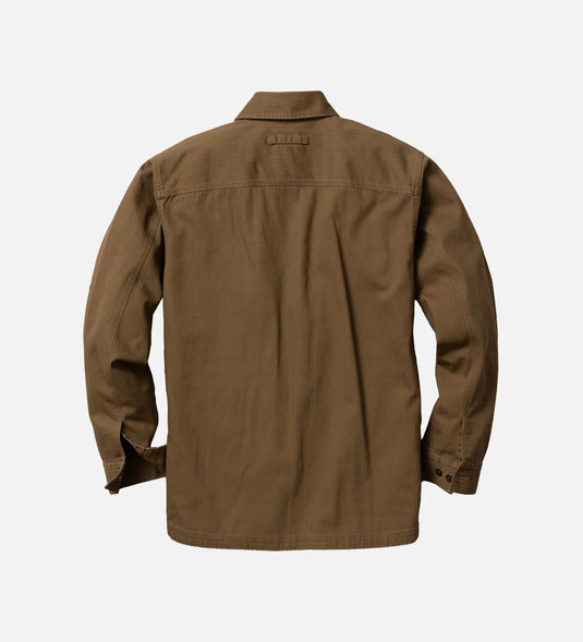 TG206135 - Thorogood Men's Stone Wash Herringbone Button Overshirt