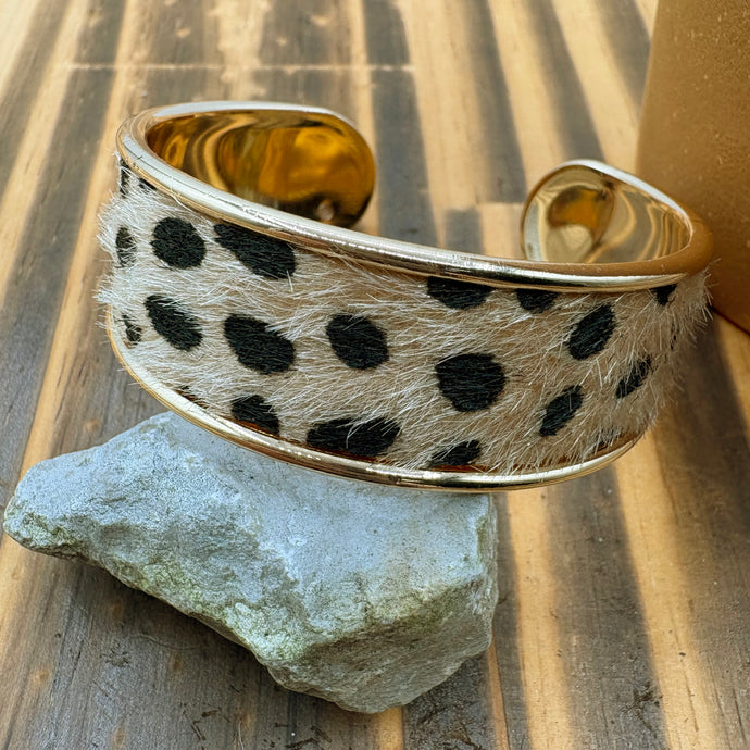 TMBC50 - Leopard Print Bangle Bracelet