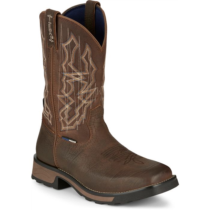 Load image into Gallery viewer, TW3416 - Tony Lama Men&#39;s Anchor 11&quot; Pull-On Waterproof Work Boot
