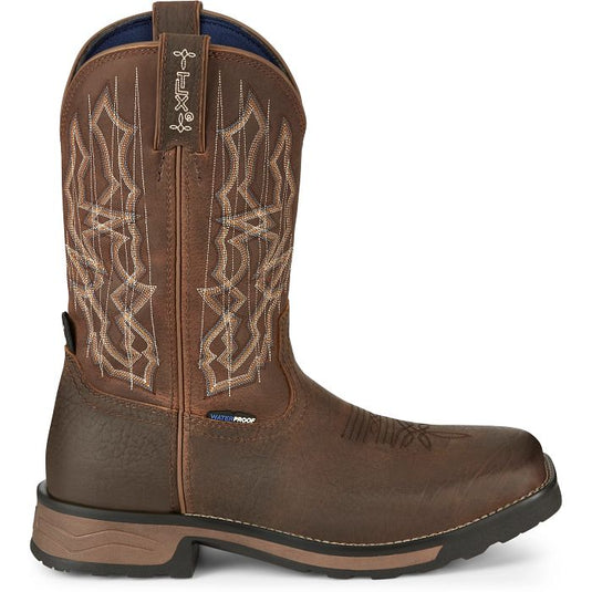 TW3416 - Tony Lama Men's Anchor 11" Pull-On Waterproof Work Boot