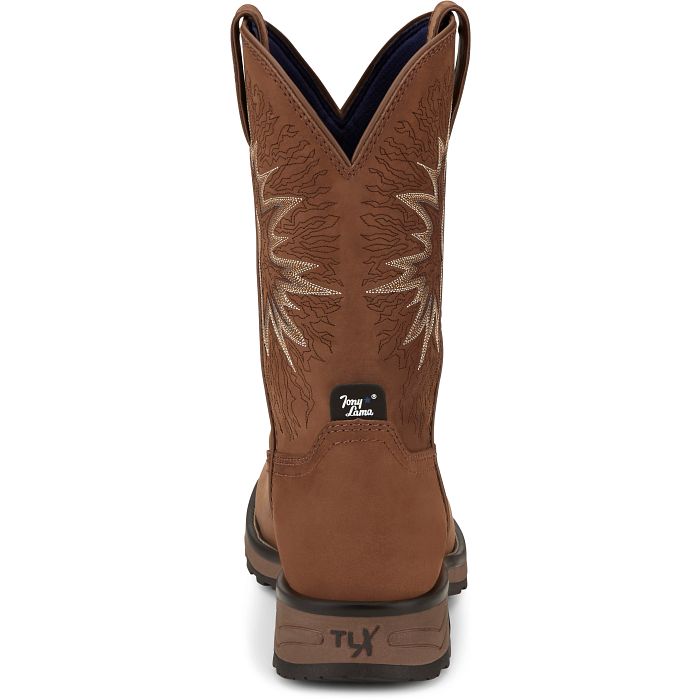 Load image into Gallery viewer, TW3414 - Tony Lama Men&#39;s Boom 11&quot; Pull-On Waterproof Work Boot
