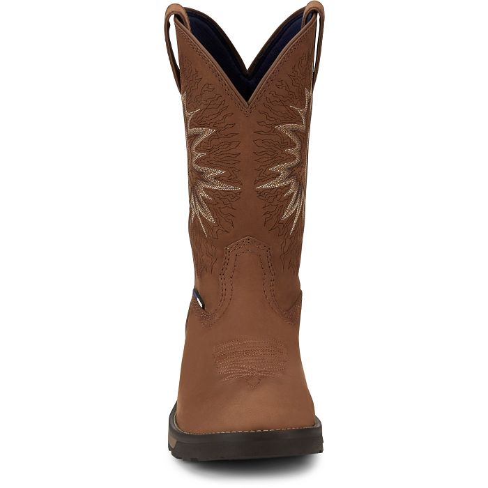 Load image into Gallery viewer, TW3414 - Tony Lama Men&#39;s Boom 11&quot; Pull-On Waterproof Work Boot
