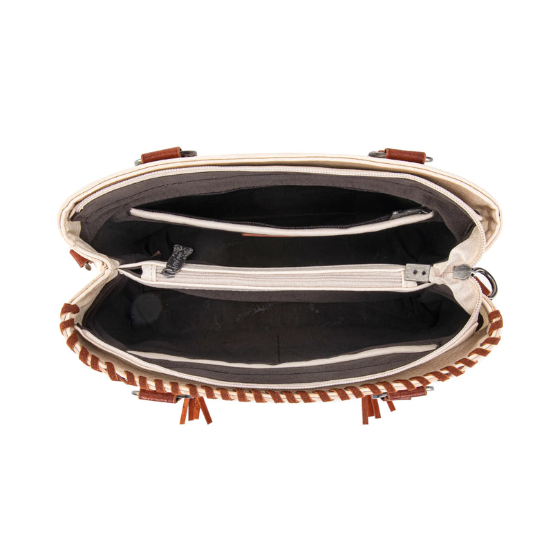 Load image into Gallery viewer, TR192G-8322TN - Trinity Ranch Concho Collection Tote/Crossbody
