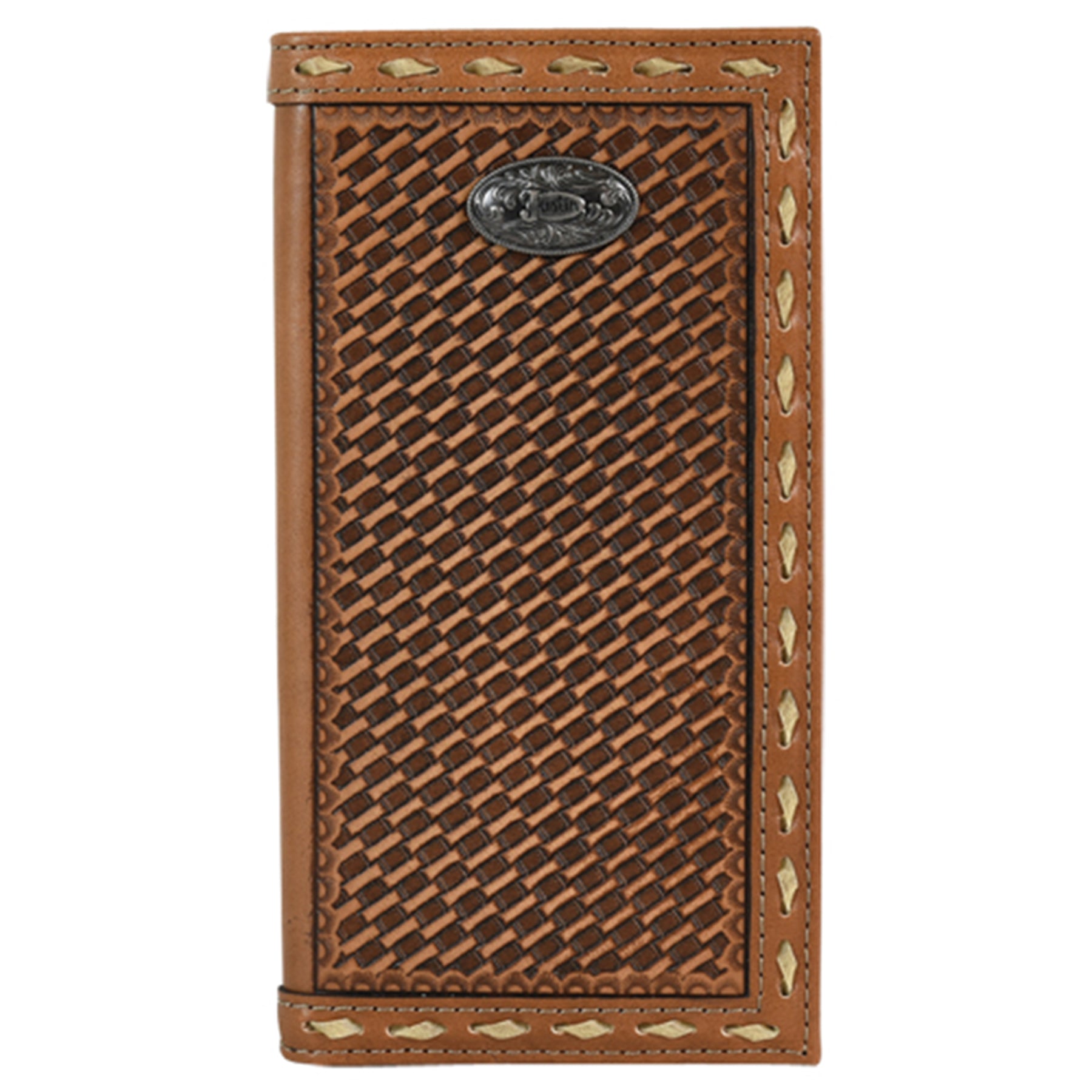 2122767W2 - Justin Basketweave Rodeo Wallet – D & D Outfitters