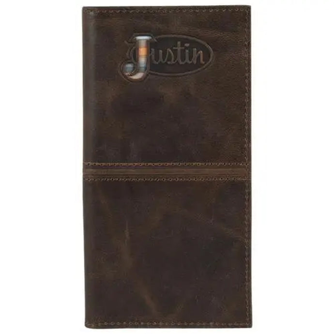 2122767W7 - Justin Rodeo Wallet Serape Logo