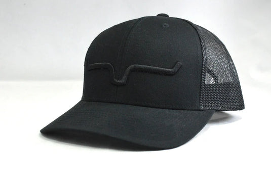 KM25 - Kimes Ranch Weekly Trucker Hat - Black