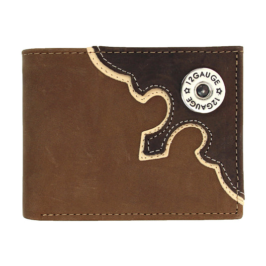 W113 - RockinLeather Bi-Fold Leather Wallet