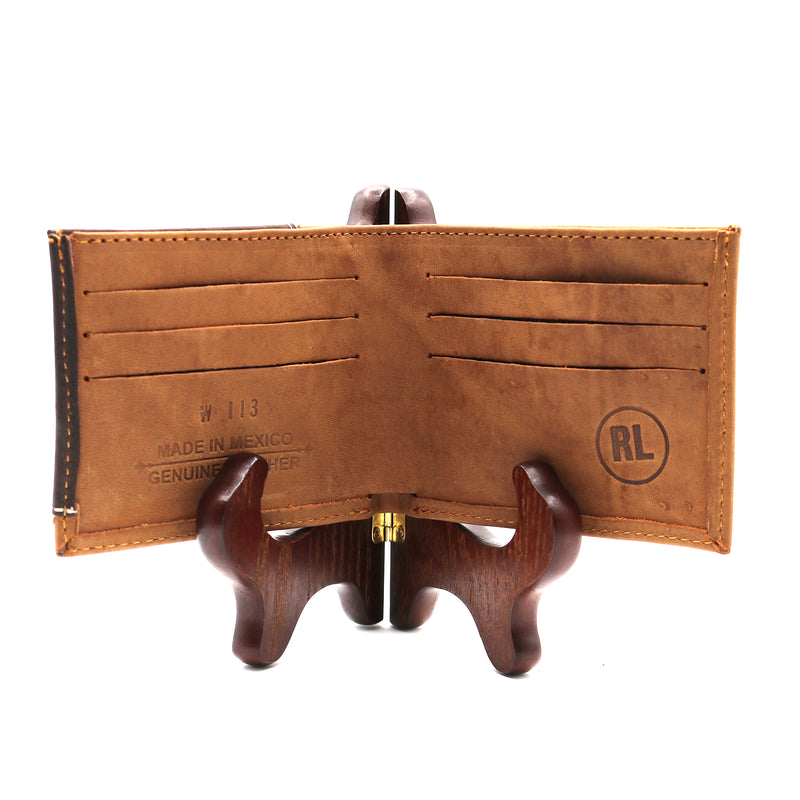 Load image into Gallery viewer, W113 - RockinLeather Bi-Fold Leather Wallet

