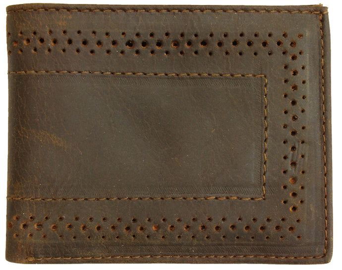 W48 - Men's Bifold Leather Wallet